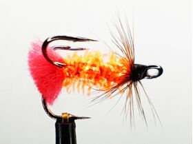 Мушка на тройнике Ice-Orange